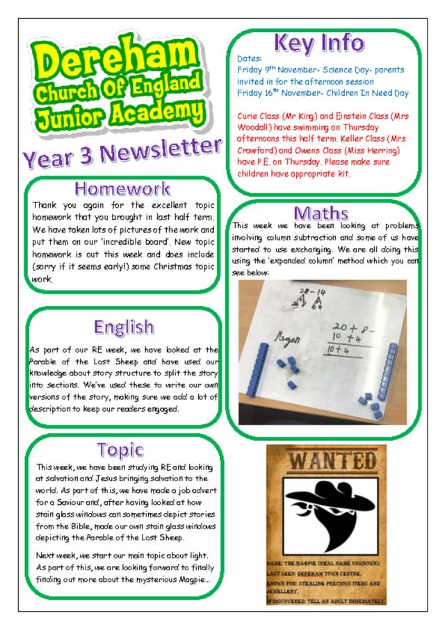 thumbnail of Yr 3 Newsletter Autumn 4