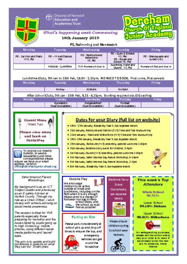 thumbnail of Weekly Bulletin 14.01.19