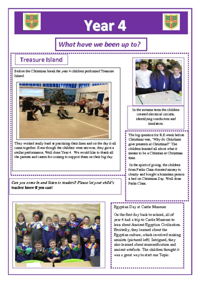 thumbnail of Year 4 Newsletter 07.01.19