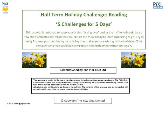thumbnail of 5 for 5 Holiday Challenge Reading Questions 2