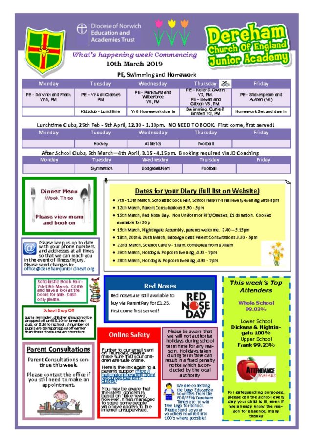 thumbnail of Weekly Bulletin 10.03.19