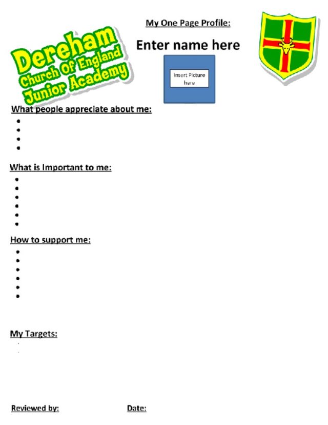 thumbnail of Template – New One Page Profiles