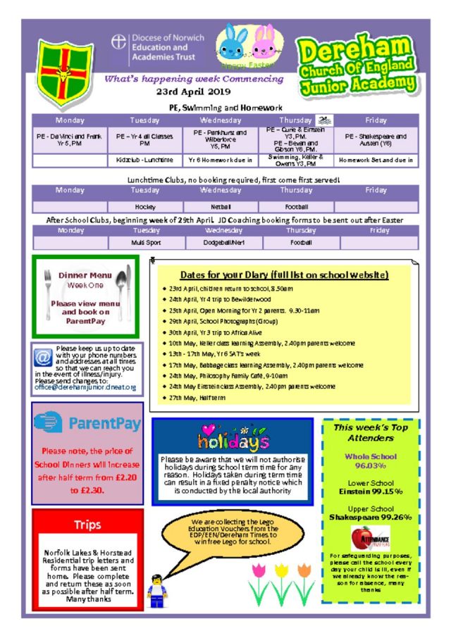 thumbnail of Weekly Bulletin 23.04.19