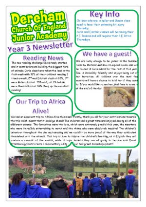 thumbnail of Yr 3 Newsletter 07.05.19