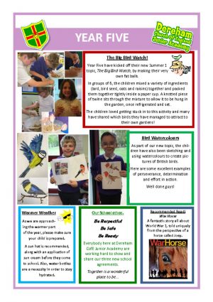 thumbnail of Yr 5 Newsletter 07.05.19