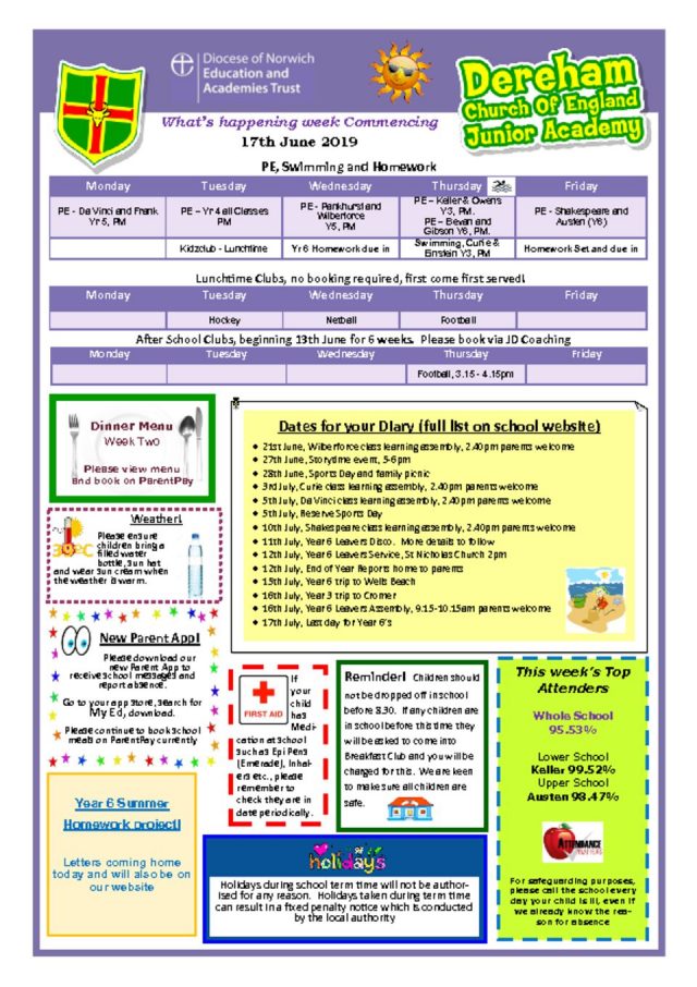 thumbnail of Weekly Bulletin 17.06.19