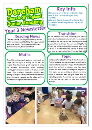 thumbnail of Yr 3 Newsletter 24.06.19